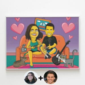 Yellow Character Custom Diamond Painting