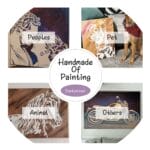 Peel painting customizable product