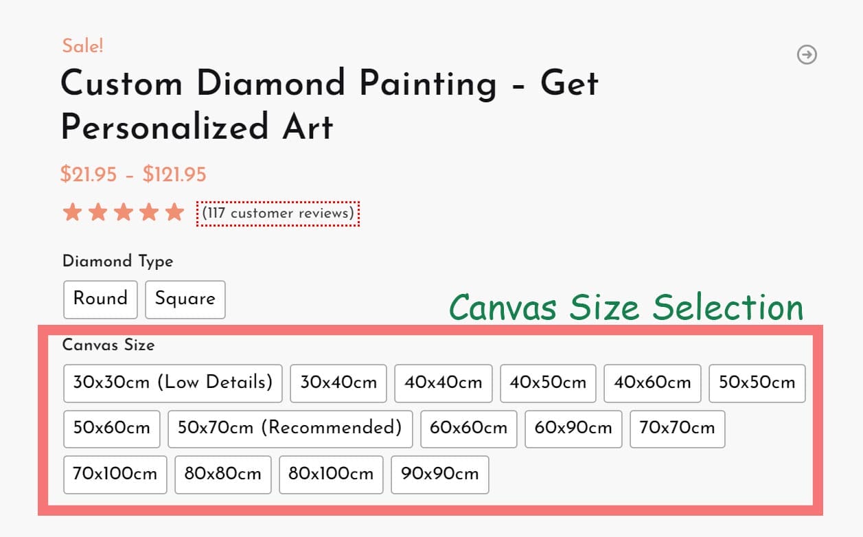 Canvas Size