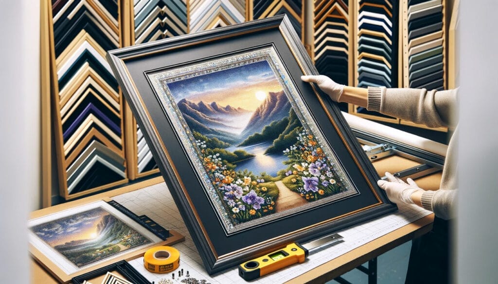 Diamond Painting Framing