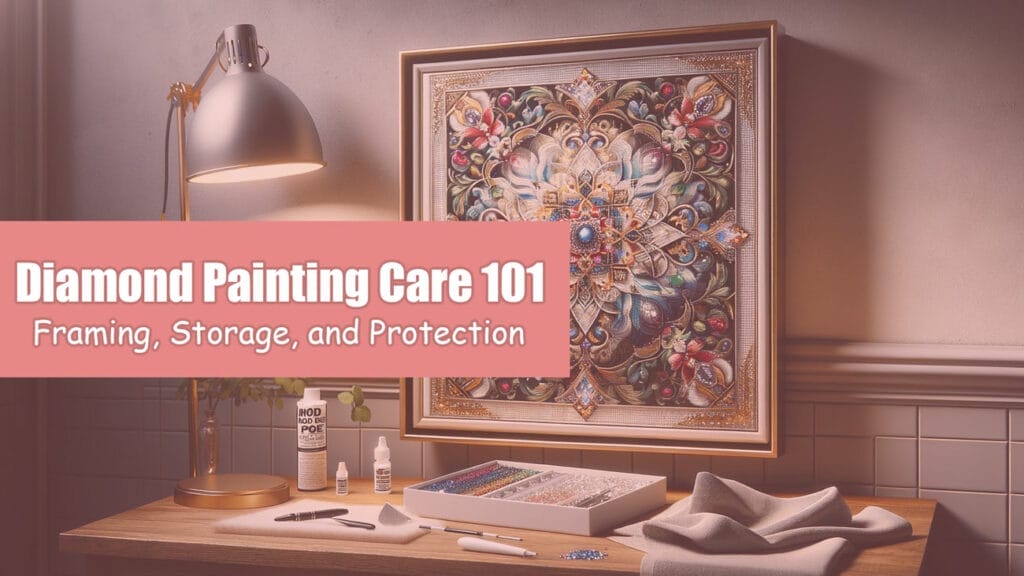 Diamond Painting Care 101: Framing, Storage, And Protection