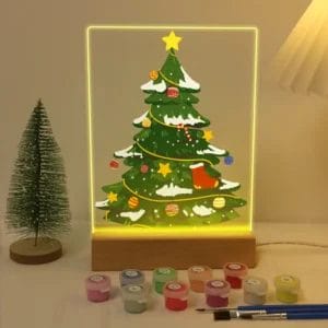 The Christmas Tree - LED Paint by Numbers