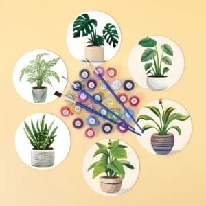 The Plants - DIY Drink Coasters