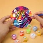 Colorful Animals - Tiger Fox Cat Coasters