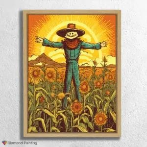 Diamond Painting Kits: 5D Diamond Art & Custom Kits | PaintingsCart 19 Spooky Field