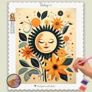 Diamond Painting Kits: 5D Diamond Art & Custom Kits | PaintingsCart 20 Minimalist Spring Flower